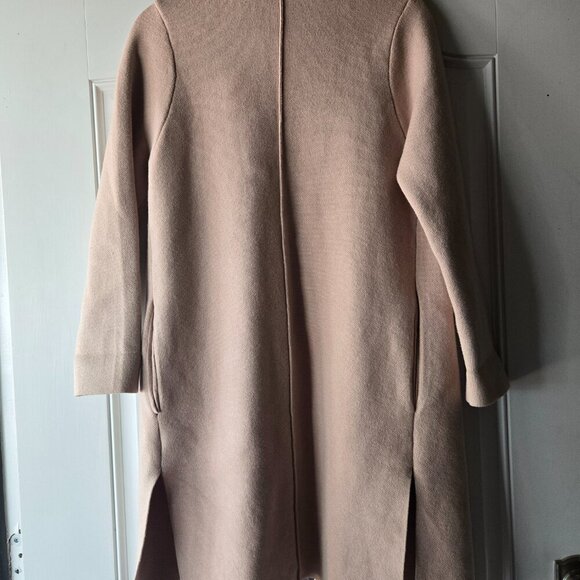 Chicwish Classy Open Front Knit Coat in Light Tan ~ Medium - Picture 5 of 8